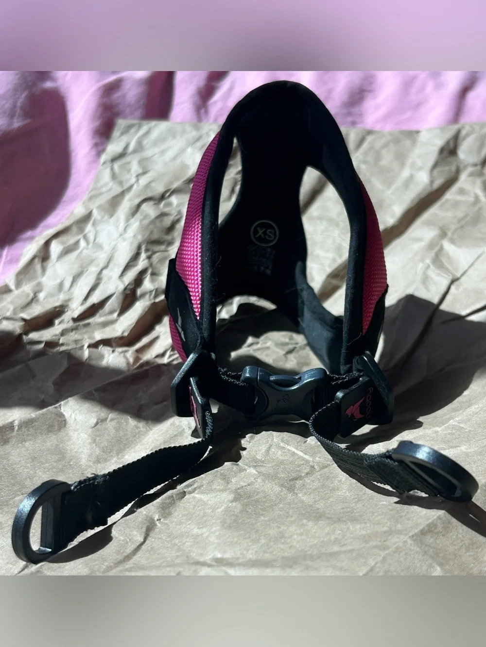 Hot Pink Dog Harness